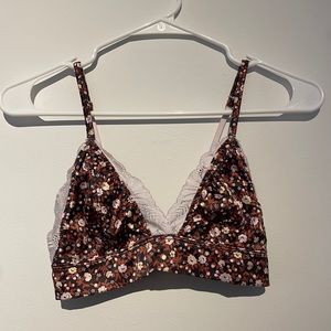 Aerie Floral Bralette